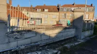 Réparation d'un mur endommagé a la banque alimentaire de Troyes (2)