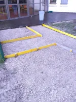 Pose d'un béton désactivé dans un EHPAD troyen (5)