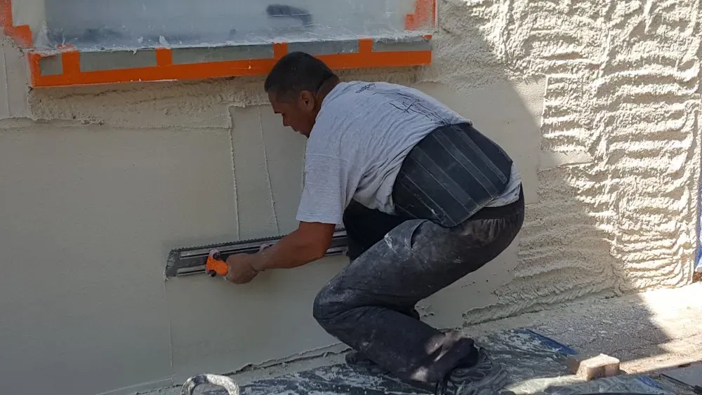 Rénovation crépis sur la totalité de la maison près de Troyes (6)