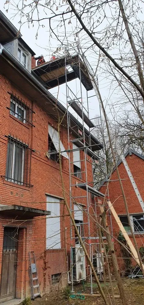 Réfection d'une cheminée classée au cœur du bouchon de Champagne de Troyes (3)