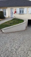Pose d'un crépis dans une maison individuelle près de Troyes (1)