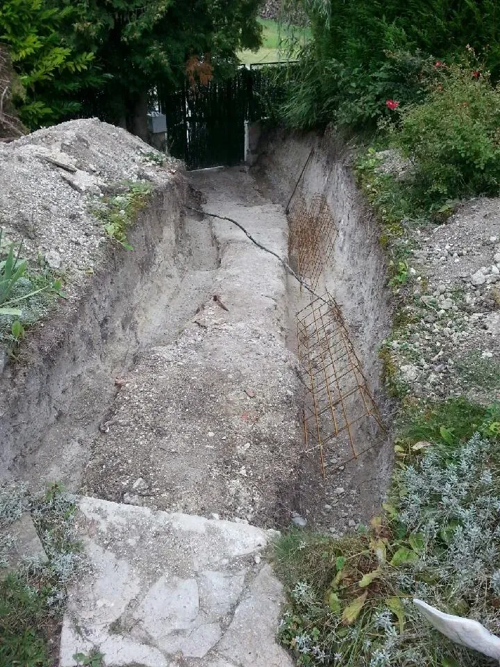 Création d'un escalier dans une maison particulière près de Troyes (2)