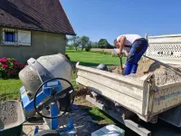 Création d'une clôture dans la région de Troyes (1)