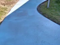 Pose d'un béton désactivé dans un EHPAD de la région de Troyes (1)