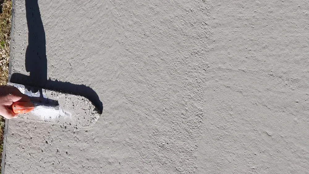 Pose d'un béton désactivé dans un EHPAD de la région de Troyes (6)